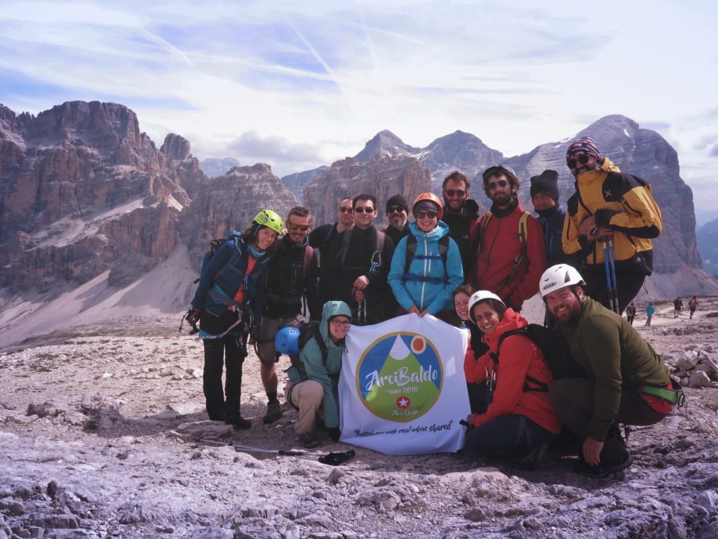 Il gruppo ArciBaldo durante un’escursione